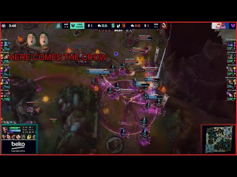 LEC Jungler RGE Inspired Hits Amazing 5 Man Fiddlesticks Ult