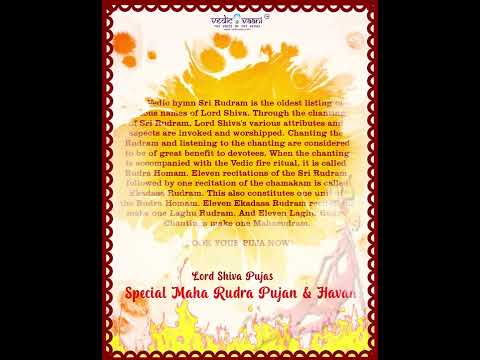 Special Maha Rudra Pujan and Havan video