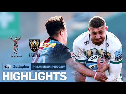 Harlequins v Northampton - HIGHLIGHTS | Electric Attack at Stoop! | Gallagher Premiership 2020/21