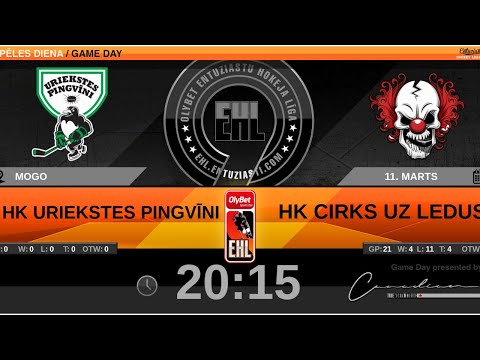 2020 03 11 HK Uriekstes Pingvīni - HK Cirks uz Ledus