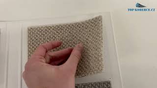 Koberec Edel Solidarity Walnut 143 šíře 5m světle hnědá