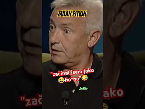 Milan Pitkin : Začátky u Mládka ???????? #pitkin #indianfanda #vtip #vtipy #humor #sranda