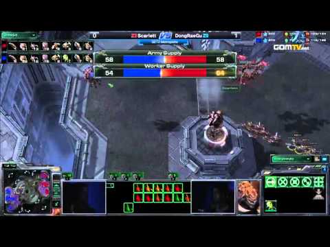 GSL2012 World Championship Round1 M2 DongRaeGuZ vs ScarlettZ