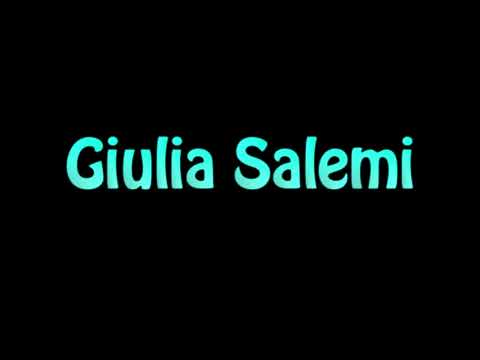 Learn How To Pronounce Giulia Salemi