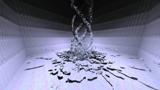 preview picture of video 'Fluid Simulation FULL HD with Blender 3d'