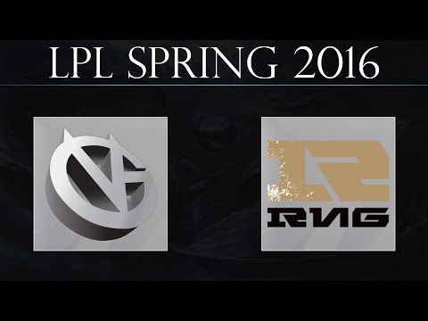 [Highlights] VG vs RNG G1 | Vici Gaming vs Royal Never Give Up G1 (16.01.2016) | LPL Spring 2016