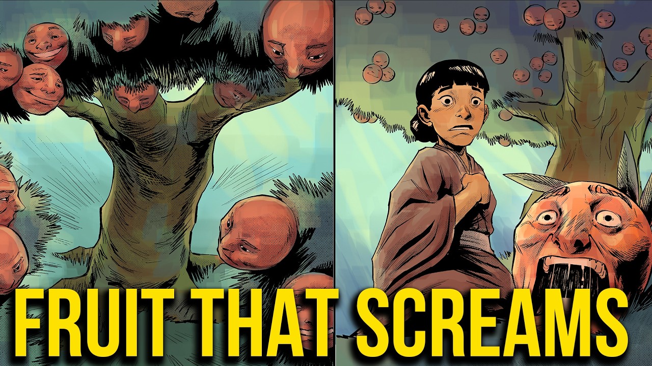 Ninmenju - The Incredible Tree that blooms Human-Faces of Japanese Mythology