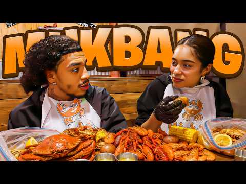 Jay Cinco & Lala Baptiste Kickin Asian SEAFOOD MUKBANG!