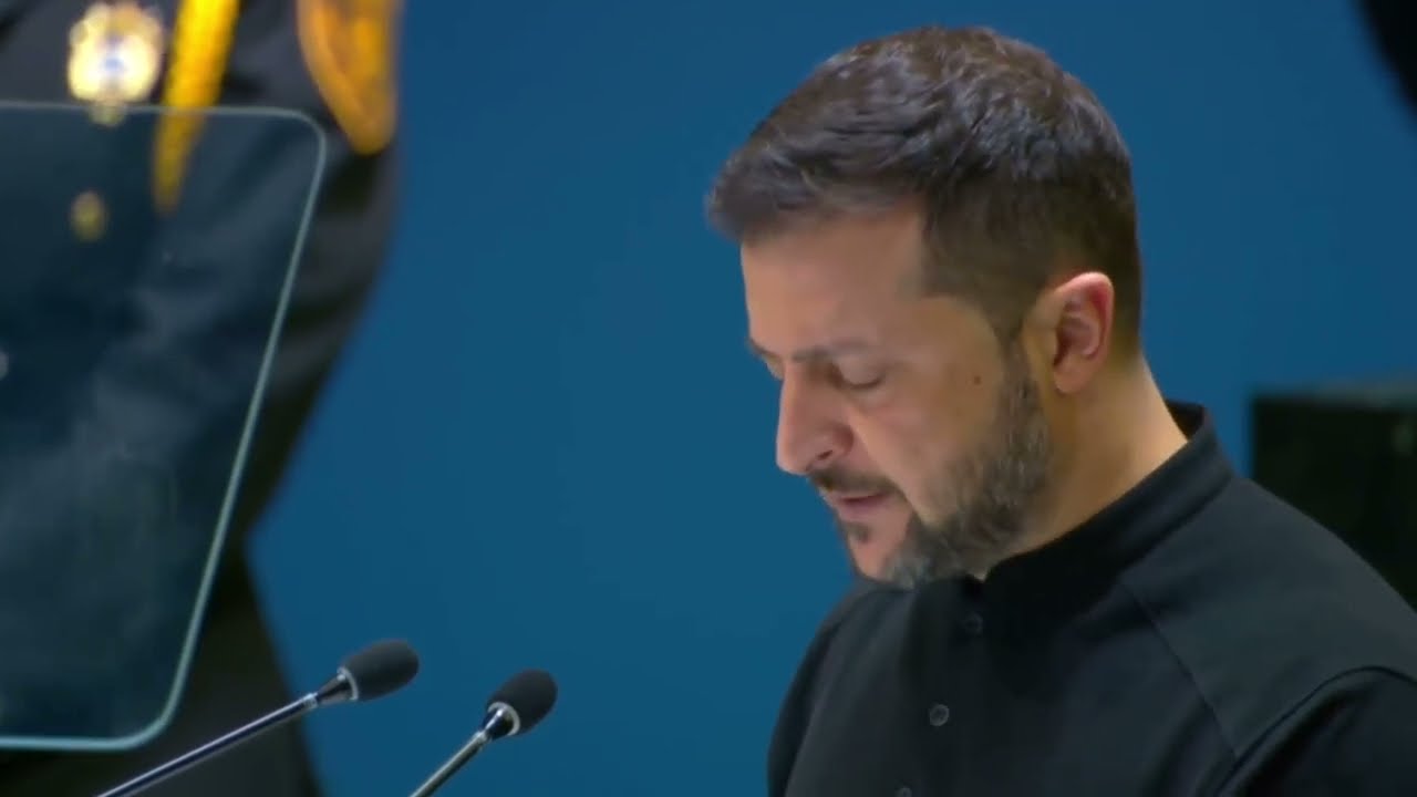 United Nations 79th Session Ukraine: President Addresses General Assembly