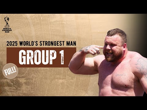 *FULL* 2025 SBD World's Strongest Man | GROUP 1