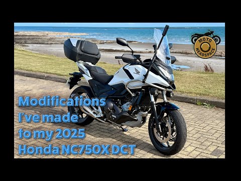 Honda NC750X DCT - Packs and modifications so far