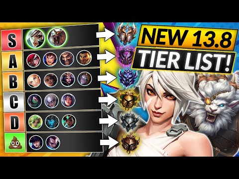 NEW Patch 13.8 TIER LIST (UPDATED!) - BEST META Champions to MAIN - LoL Update Guide