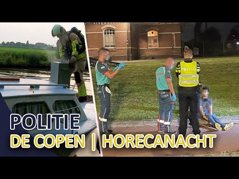 Politie de Copen | Horecanacht | Dienst met Dennis en Jan-Willem | Brand op een boot.