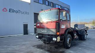 Camion ch&acirc;ssis IVECO Magirus 180 - 23 (V8 / MANUAL PUMP / POMPE MANUELLE / LAMES) | Image 4 - Autoline