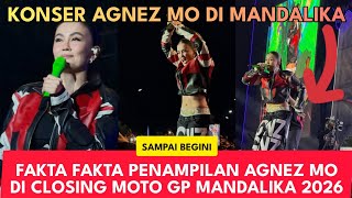 Download lagu Shocking Facts About AGNEZ MO at the 2026 Mandalika MotoGP Closing Ceremony mp3