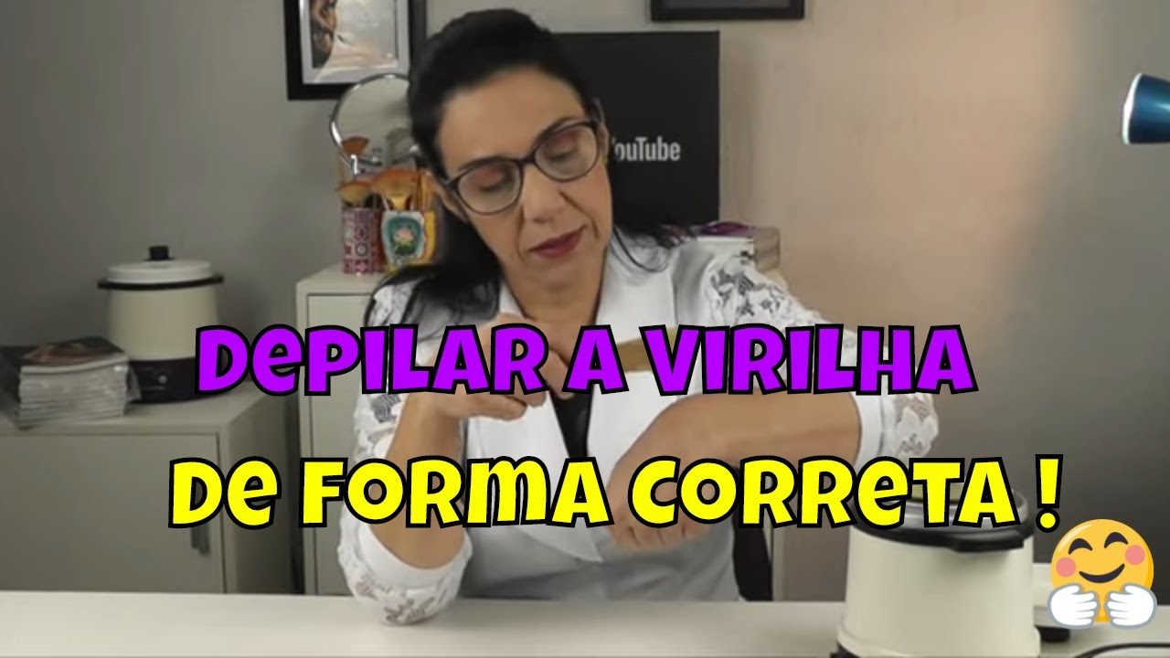 Forma Correta de Depilar Virilha | Dicas Importantes #wax