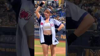 【 Passion Sisters 】#短今#張仁瑋#台湾チアリーディングチーム#中華職棒#CPBL#洲際棒球場#20240825火影主題日