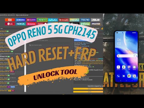 Oppo Reno5 5G CPH2145 Hard Reset & Frp UnlockTool✔️One Click