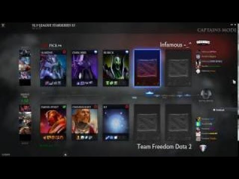 Dota 2 Live [Team Freedom VS Infamous Gaming] NA | SL i League StarSeries S3 Game 1