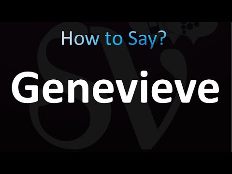 How to Pronounce Genevieve (Correctly!)