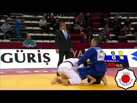 Judo Mens - Alexandr Jelev vs. Hievorh Manukian - U81 Grand Slam Antalya 2022