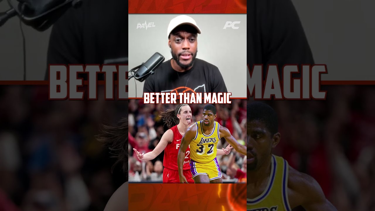"Caitlin Clark is BETTER Than Magic" 👀