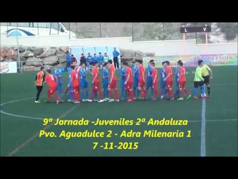 9ª Jornada       Juveniles 2ª Andaluza       Pvo  Aguadulce 2   Adra Milenaria 1