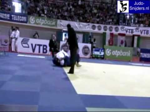 Judo 2009 Tunis: Parra (ESP) - Frezza (ITA) [+100kg].