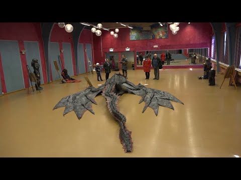 Han byggde en GOT-drake - Nyheterna (TV4)