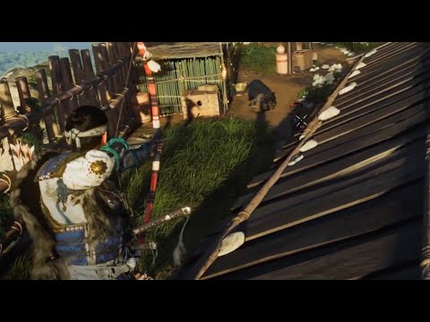 Ghost of Tsushima mask on (stealth) gameplay walkthrough - Main Story #09 The Iron Hook