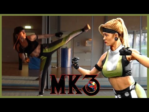 Being REAL LIFE SONYA BLADE from MORTAL KOMBAT 3