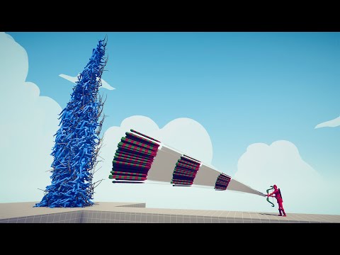 CENTAUR TOWER vs EVERY GOD - Totally Accurate Battle Simulator TABS