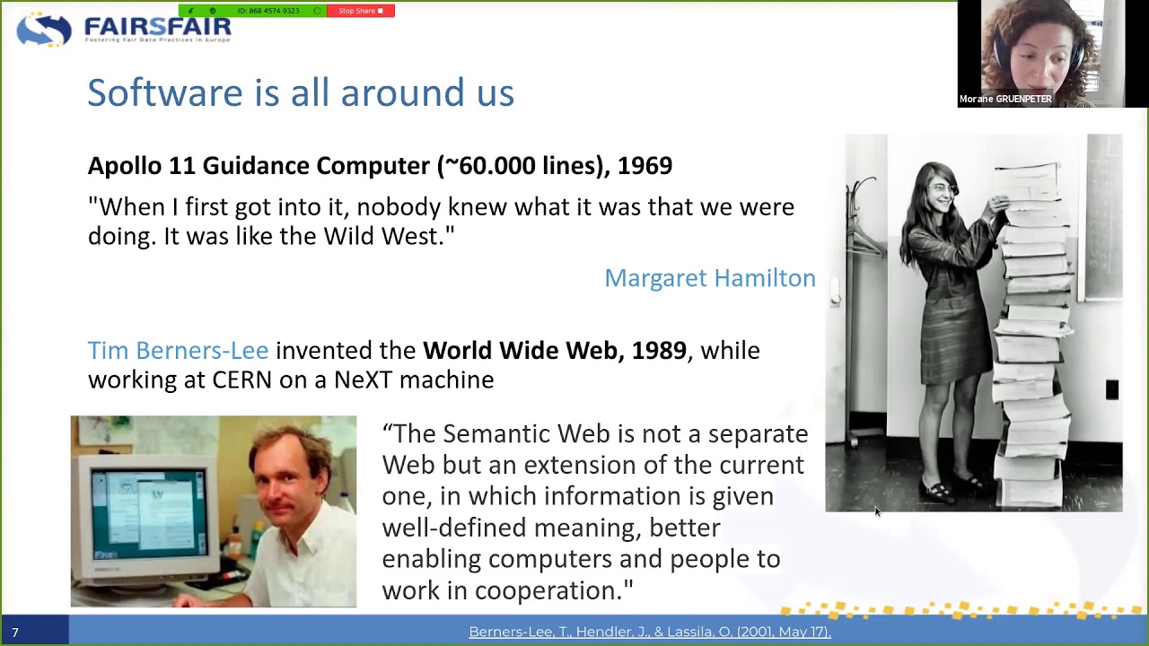 FAIR + Software: decoding the principles - FAIRsFAIR webinar