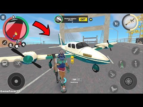 Vegas Crime Simulator 2  (Clown Man with Private Plane Racing on Valley) - Android Gameplay HD