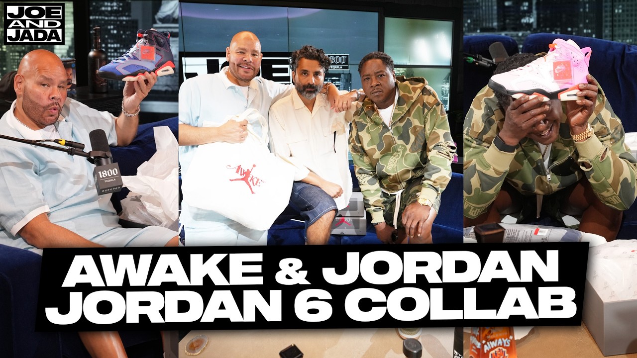 Fat Joe & Jadakiss get gifted NEW Awake NY x Air Jordan 6s 🔥 | Joe & Jada
