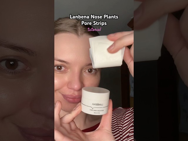 Vídeo relacionado con LANBENA Nose Plants Pore Strips Blackhead Removedor Peel Off Mask Facial Cleanser Purifying Face Mask Nose Strips Nose Strips, para limpieza (30 g)