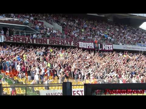 Tribune Ouest Bas - 29/08/15 ( Metz - Evian )