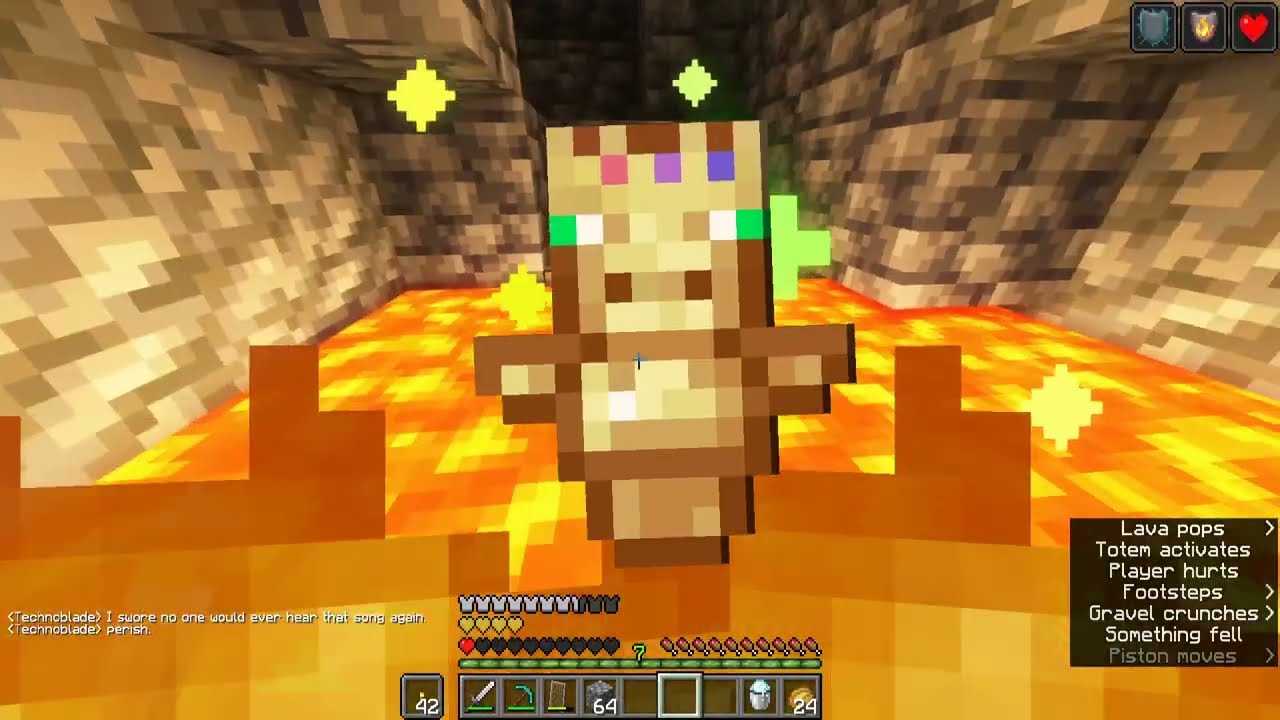 Technoblade Pig sounds Minecraft Texture Pack