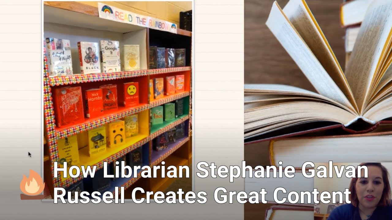 Smore Newsletters | How Librarian Stephanie Galvan Russell Creates Great Content (Full version)