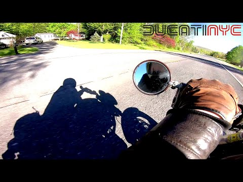 Ducating from Catskills to NYC - Pt 3 -  Big Indian, Phonecia, Olive on a Moto v1002