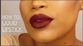 How To Prevent Your LIQUID LIPSTICK From 'CRACKING' - IRISBEILIN