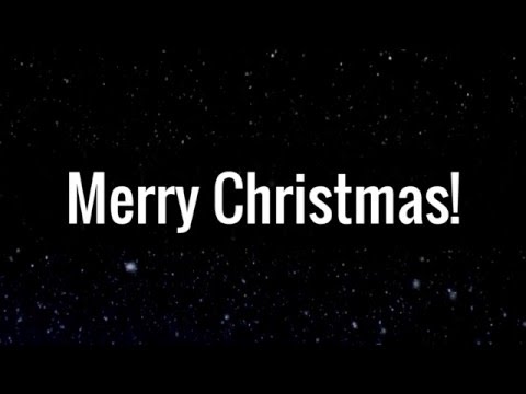 My Apology + Merry Christmas