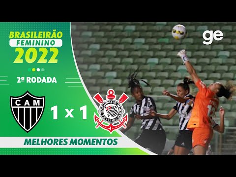 Gols e lances de Atlético Mineiro x Corinthians