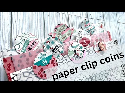 Paper Clip Coins: Fun Round Hidden Clips
