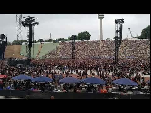 Rammstein. Munich 09.06.2019. Vor Konzert