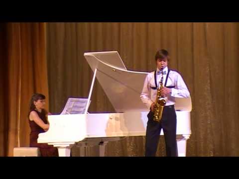 E.Bozza: Aria, Rishat Daulyatshin (saxophone) Elena Grinevich (piano)