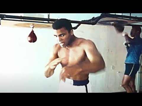 RARE Muhammad Ali Training in his Prime - 1966 Colorized