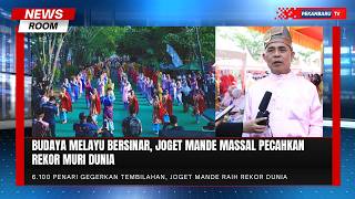 Joget Mande Mendunia, Inhil Raih Rekor MURI dengan 6 100 Penari