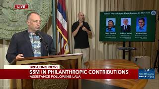 State braces for incoming storm as Lala cleanup continues on Hawaii Island | Full press conferenc...