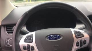 HOW TO OPEN HOOD FORD EDGE